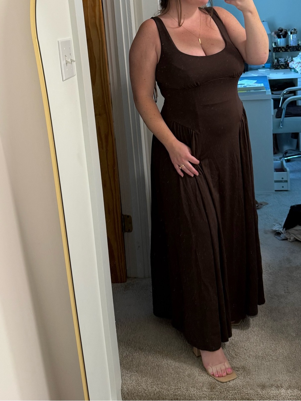 Abercrombie Dylan bra free Knit Midi Dress - Picture 3 of 3